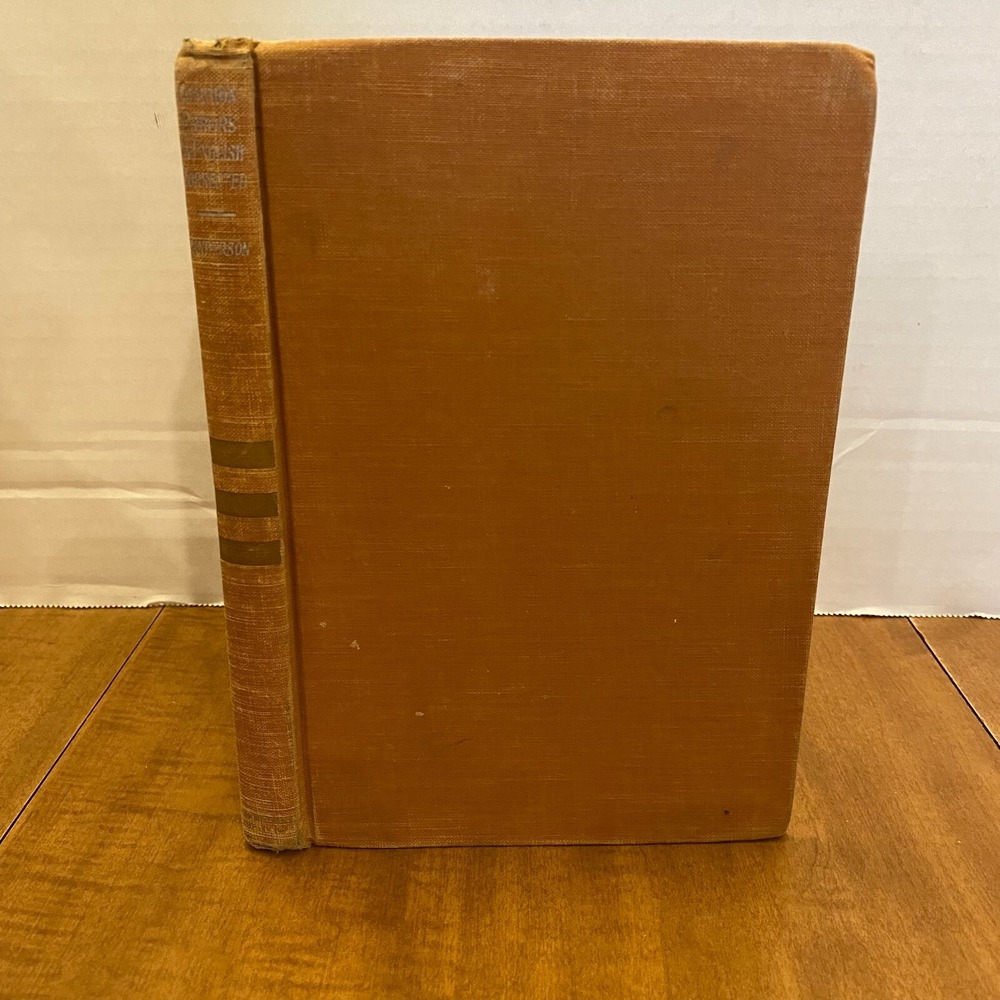 Common Error in English Corrected by Charles B. Anderson Hardcover Book 1931